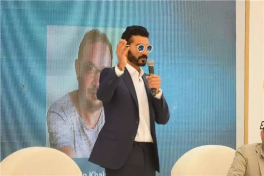ندوة خالد النبوي بمهرجان القاهرة السينمائي