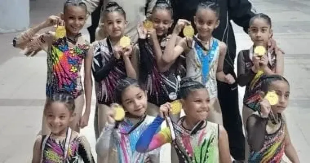  بطلات جمباز بالاقصر  