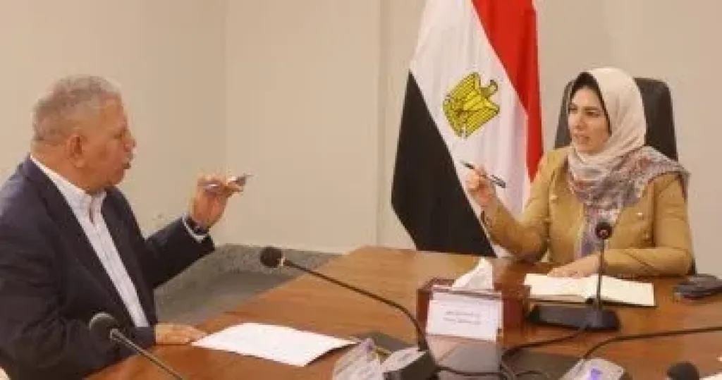 نائب محافظ دمياط ووكيل مديرية العمل