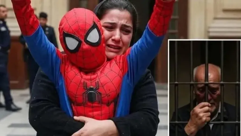 صورة تعبيرية للطفل ياسين ووالدته