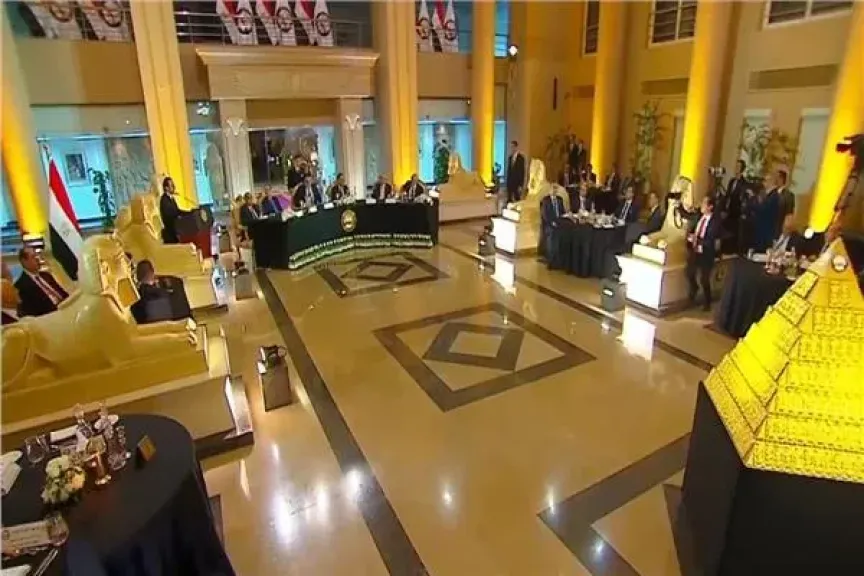 مراسم تسليم المضبوطات الذهبية من النيابة العامة إلى البنك المركزي
