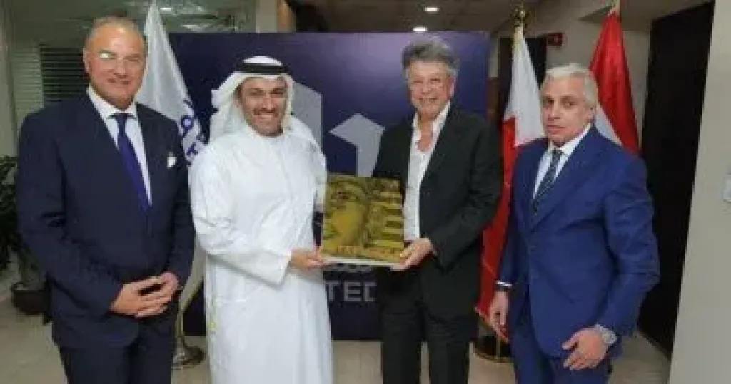 زيارة وزير إعلام البحرين للشركة المتحدة