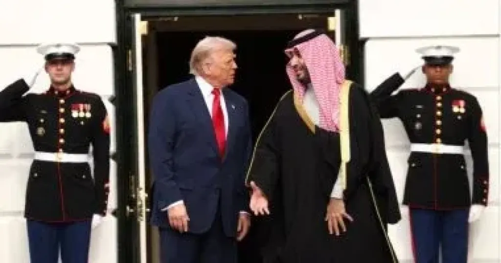 ترامب وولي العهد السعودي