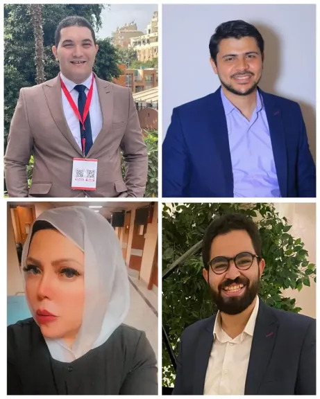 فريق طبي بقسم جراحة 