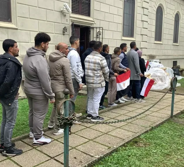 الجالية المصرية بإيطاليا