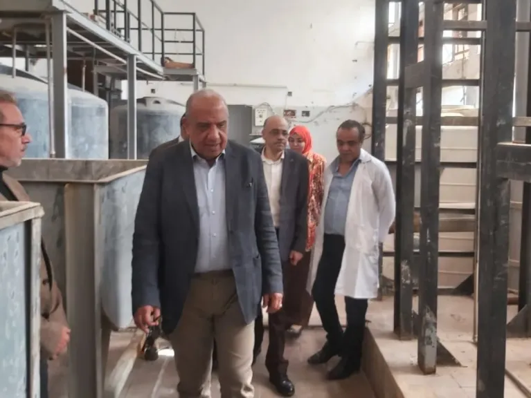 جانب من الزيارة 