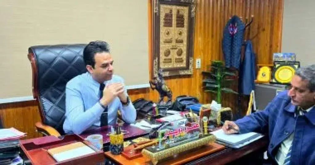 لقاء وكيل وزارة الصحة بسوهاج ومدير عام الطب العلاجي