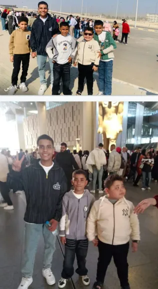 جولة الأطفال في المتحف 