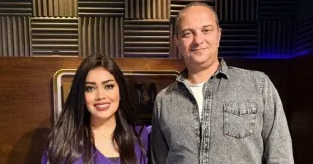 محمد هشام عبية وأميرة نور