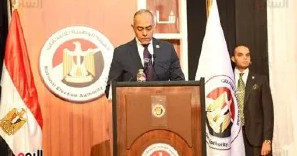 القاضى أحمد بندارى رئيس غرفة العمليات المركزية بالهيئة الوطنية للانتخابات