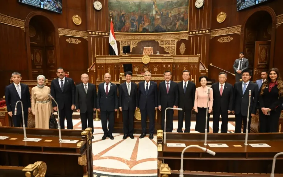 جانب من الزيارة 