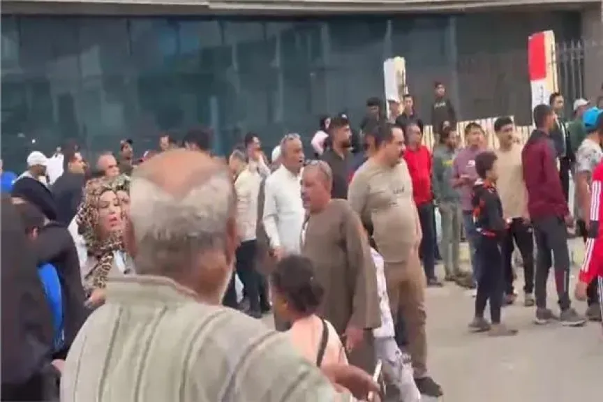 مشاجرة محدودة أمام أحدي اللجان بالإسماعيلية