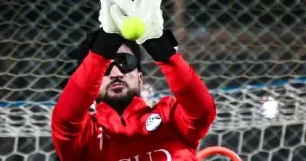 على لطفى حارس مرمى منتخب مصر الثانى