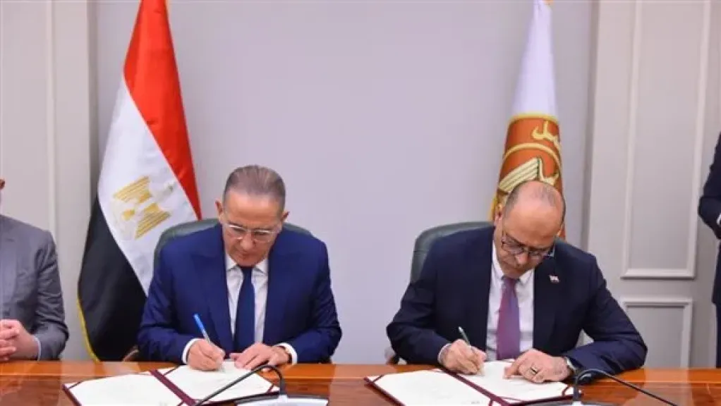 جانب من توقيع بروتوكول تعاون مشترك