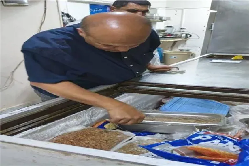 جانب من الحملات التموينية
