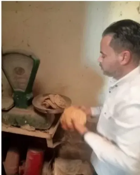 الحملة التفتيشية التي نفذتها إدارة تموين سمسطا 