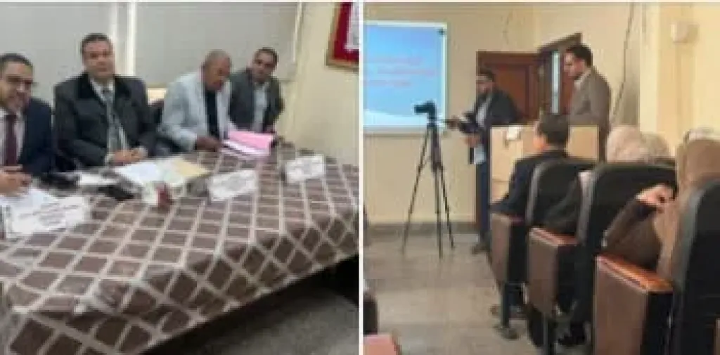 جانب من مناقشة الرسالة