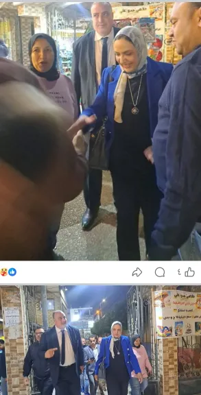 وكيلة وزارة الشباب بجولة لنادىالابراهيمية