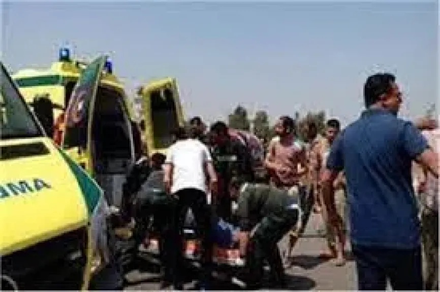 حادثين متتالين بالمنيا
