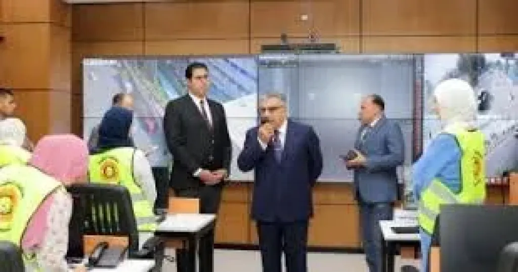 جوله محافظ الدقهليه فى الشبكه الوطنيه