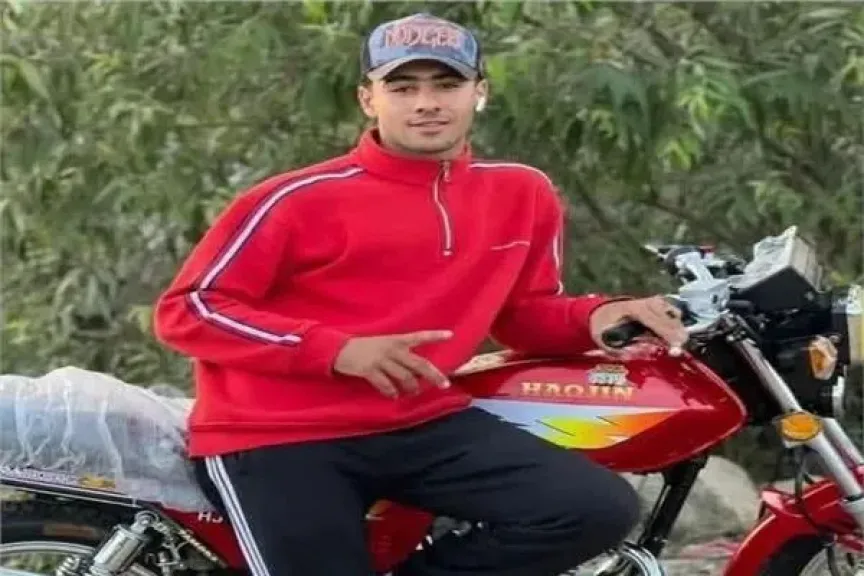 الشاب ضحية الحادث