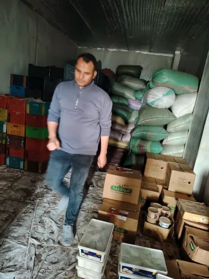جانب من المضبوطات 