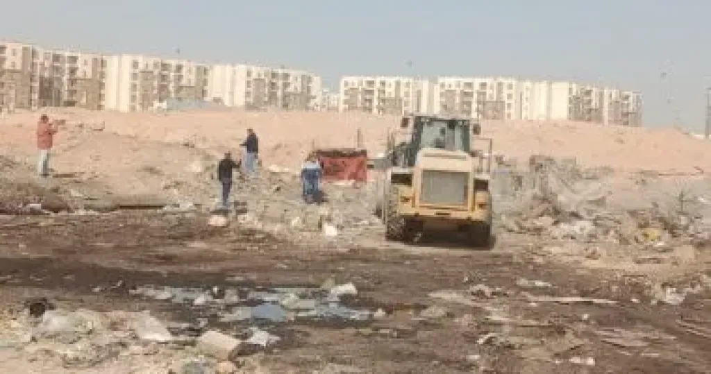 مقلب مدينة العبور