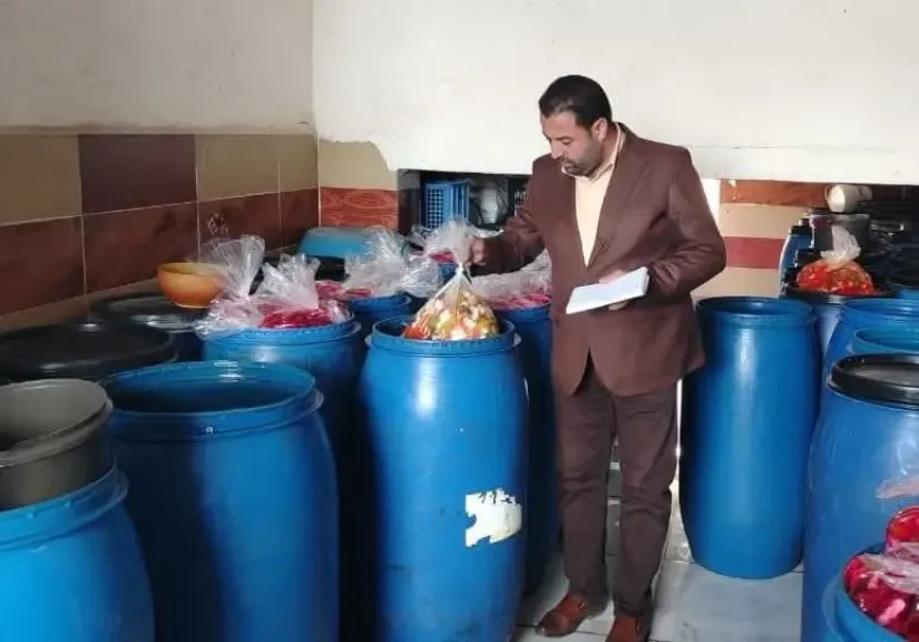 جانب من الحملة التموينية 