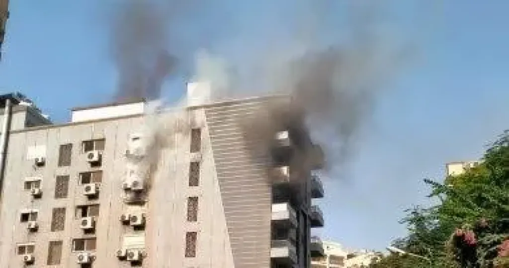 اخماد حريق