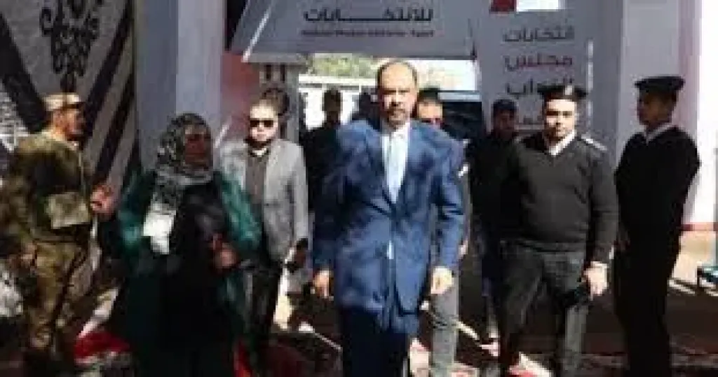 جانب من تفقد للجان الانتخابيه