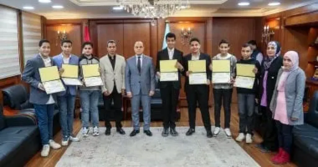 جانب من التكريم 