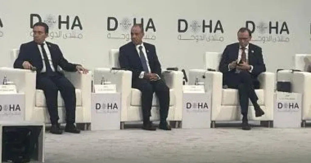 وزير الخارجية يشارك في جلسة بشأن مسارات السلام في غزة