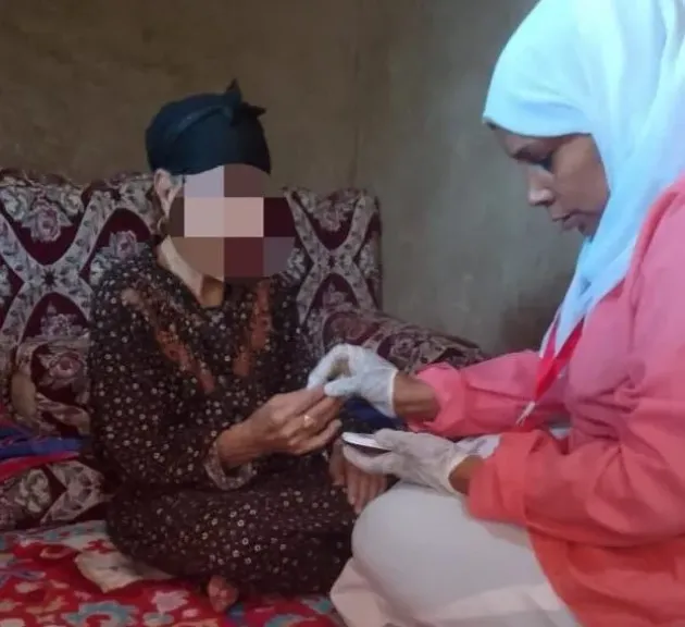 جانب من الزيارات 