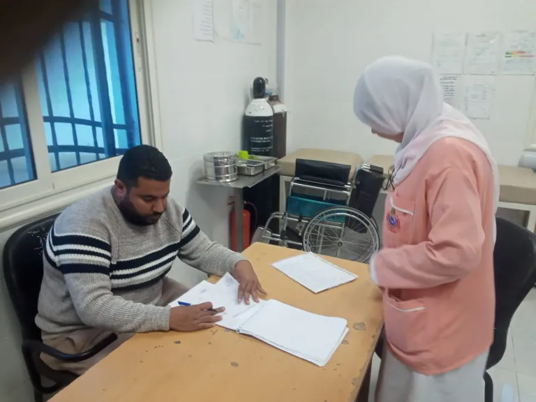جانب من متابعه 
