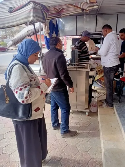 جانب من التفتيش 