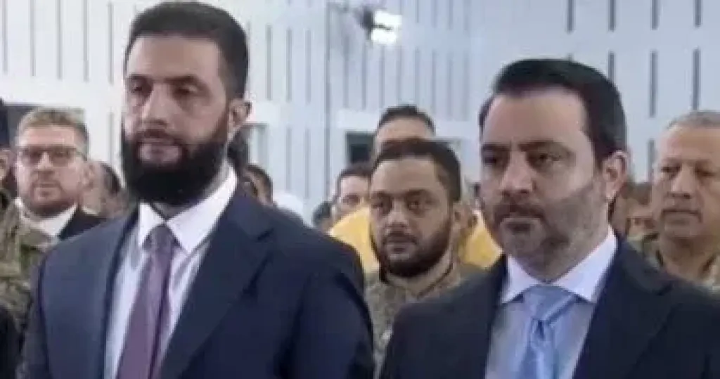 الرئيس السوري أحمد الشرع ووزير خارجيته