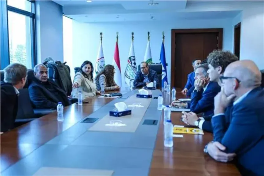 جانب من الزيارة