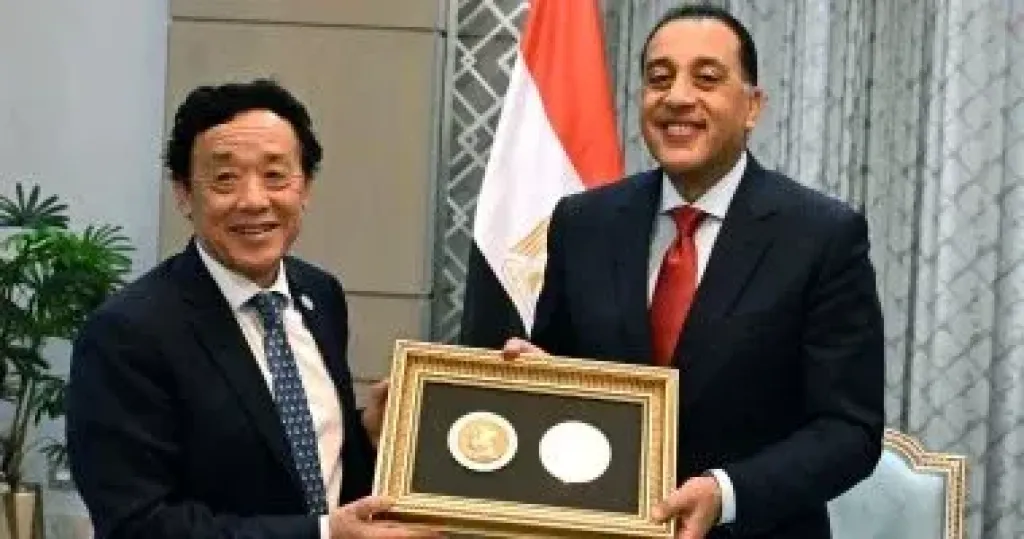 الدكتور مصطفى مدبولى يستقبل الدكتور شو دونيو