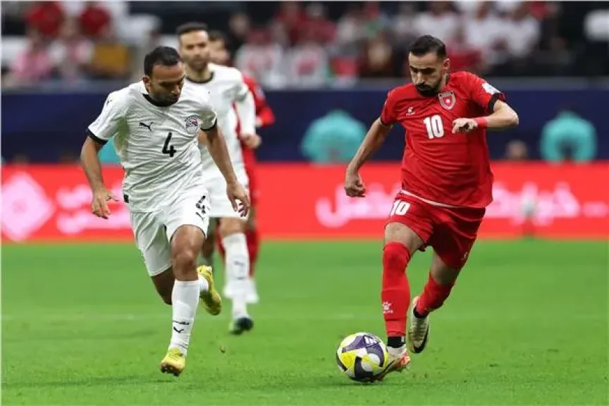 جانب من المباراة