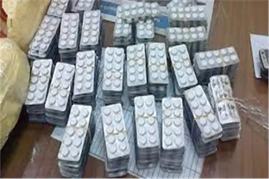 ضبط بحوزته 4400 قرص كبتاجون