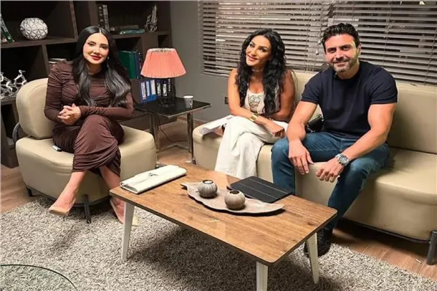 ابطال مسلسل 2 قهوة