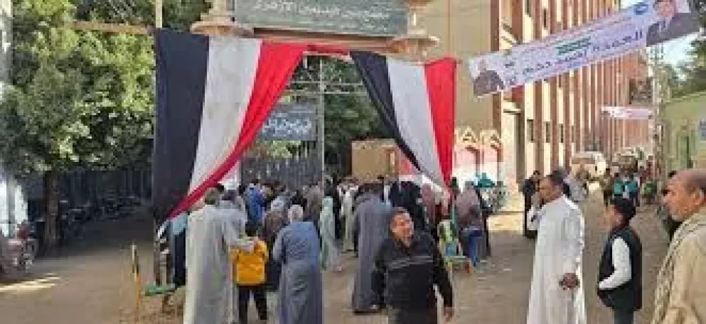 أقبال كثيف بلجنه معهد فيديمين الابتدائى الازهرى
