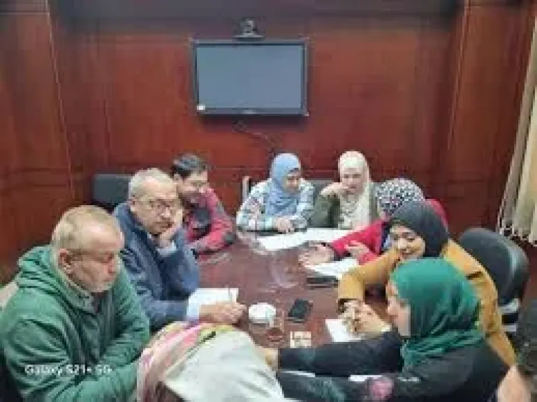 اجتماع هيئه التأمين الصحى بدمياط