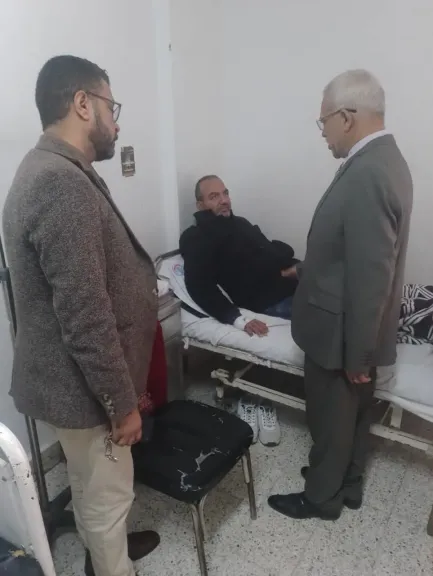 جانب من الزيارة