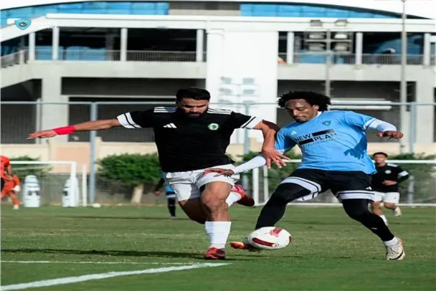 جانب من المباراة