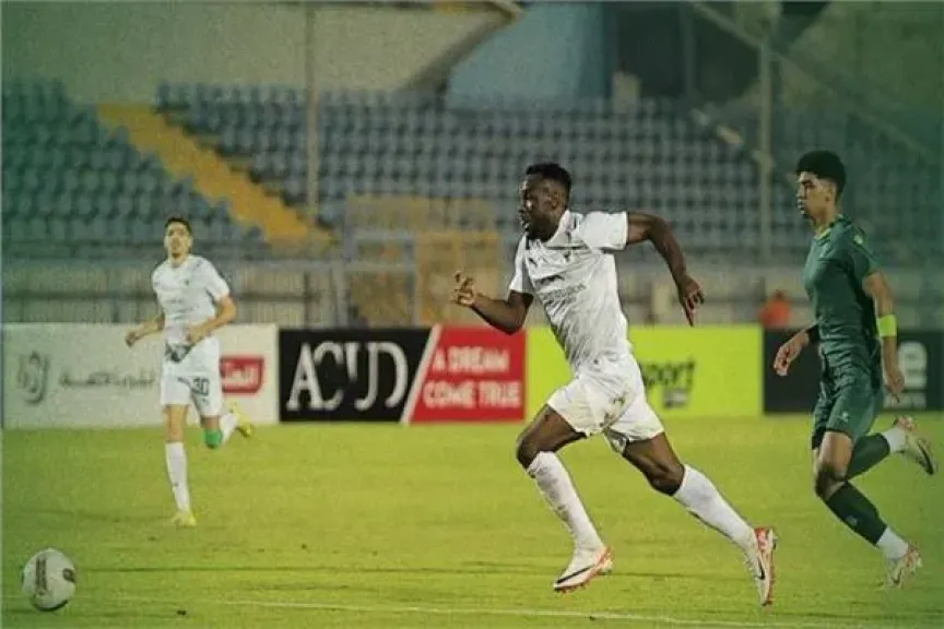 جانب من المباراة