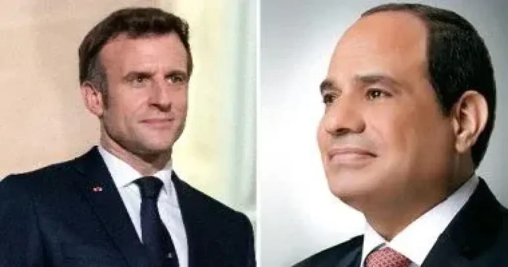 السيسي وماكرون 