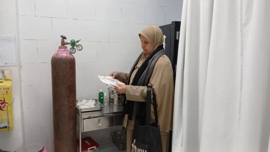 جانب من المرور