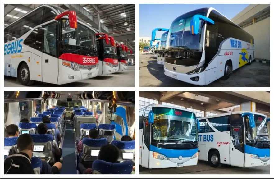 أسطول نقل الركاب والبضائع بالشركة القابضة للنقل البحري والبري