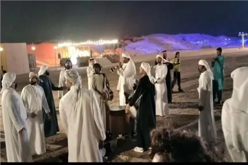 طقوس من البيئة البدوية